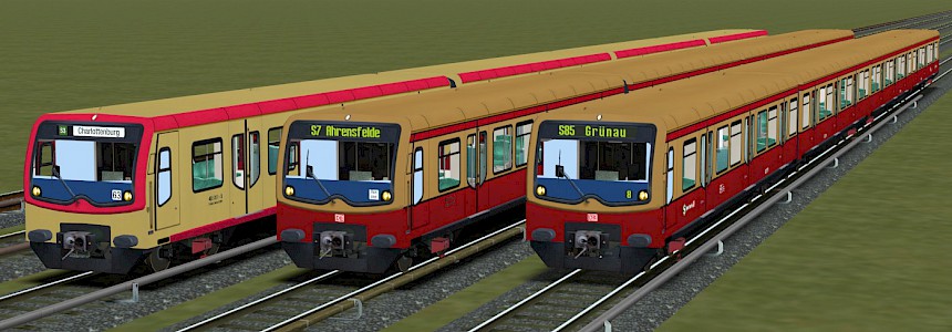 S-Bahnzüge der Baureihe 481/482 als Objekt