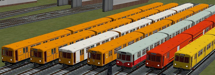 U-Bahnzüge der Baureihen D und DL als Objekt